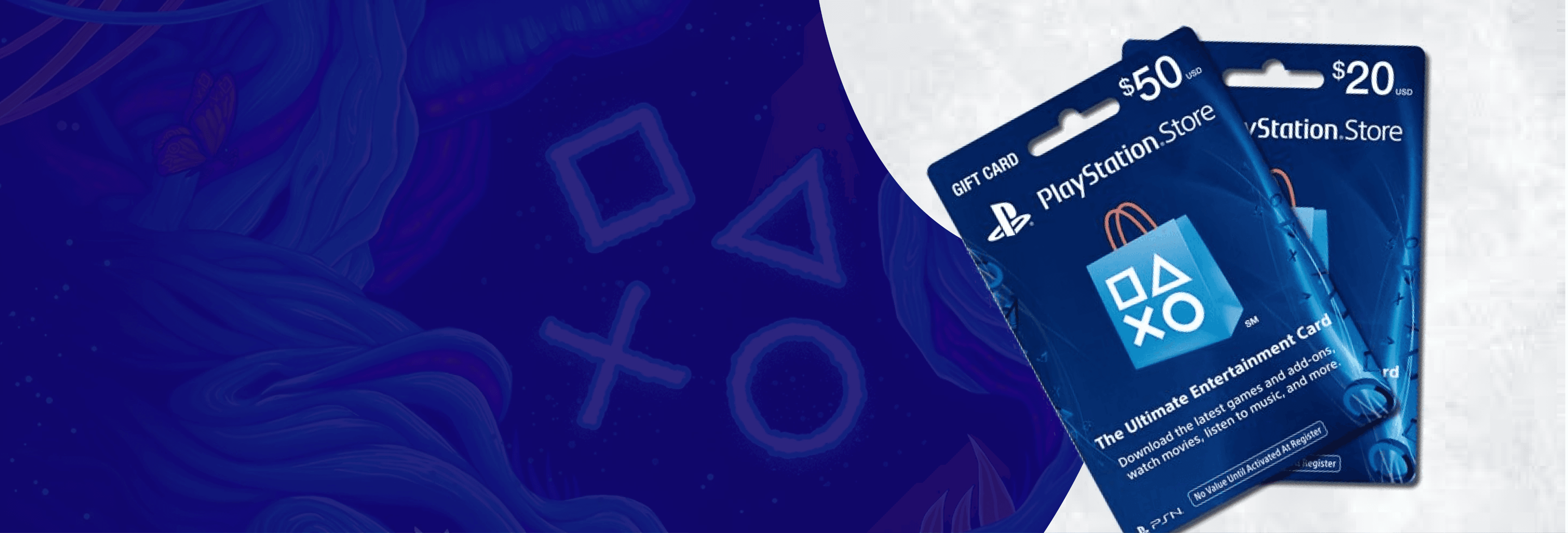 PlayStation gift cards